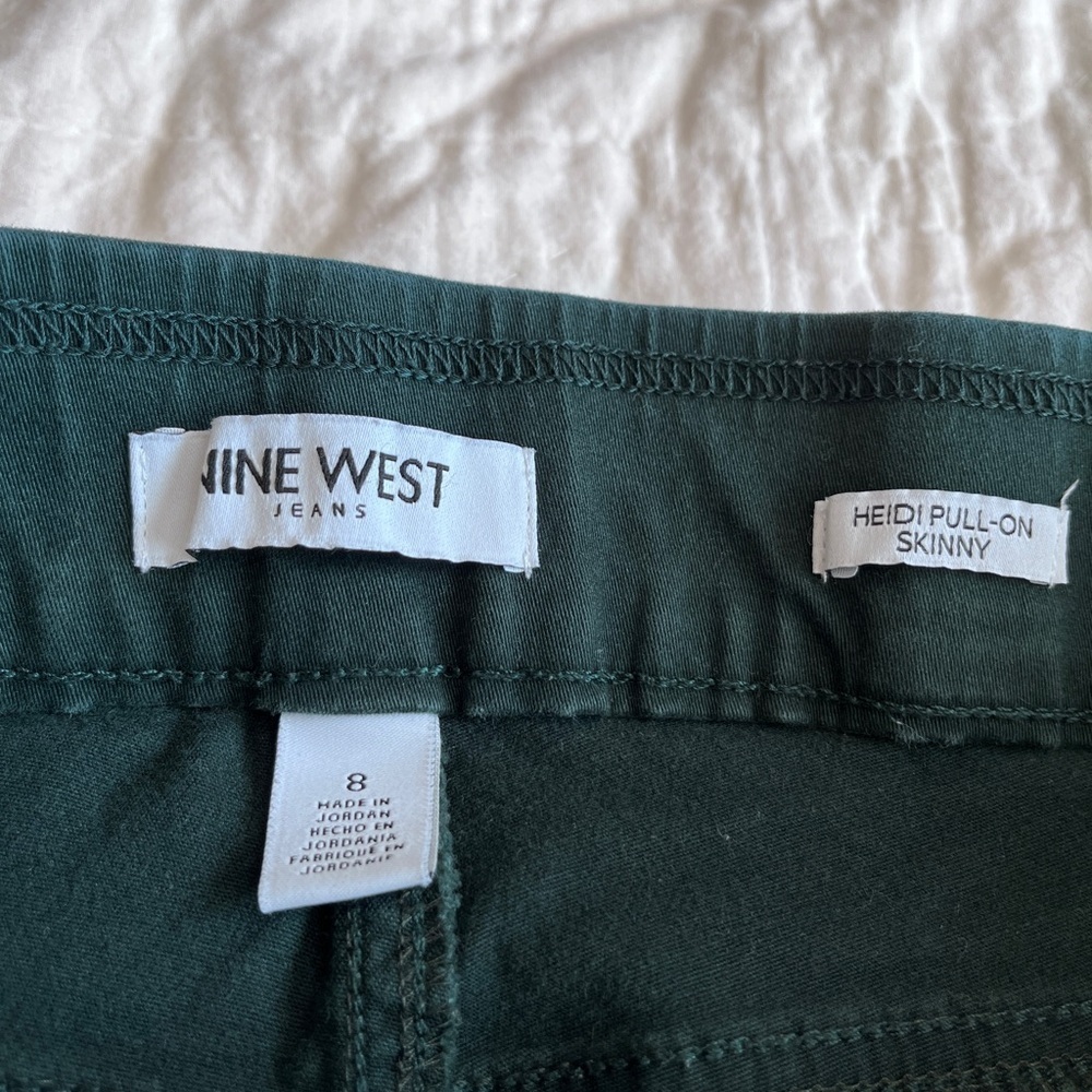 Nine West "Heidi" Pull-On Skinny Pants size 8 - Picture 5 of 8